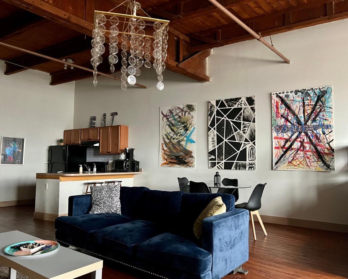 420 Friendly Skyline View Downtown Loft Free Parking Leilighet Detroit Eksteriør bilde